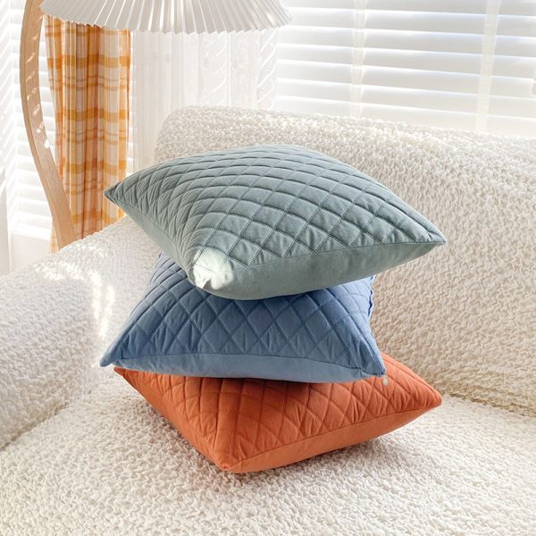 Living Room Home Pillows With Fabric Art Velvet Cushions - Image 2