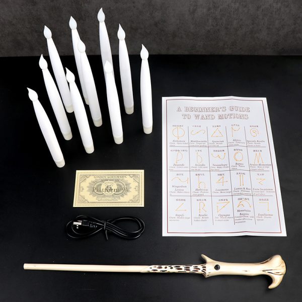 Flameless Candles With Magic Wand Remote Flickering Warm Light Floating Candles For Home Decor - Image 3