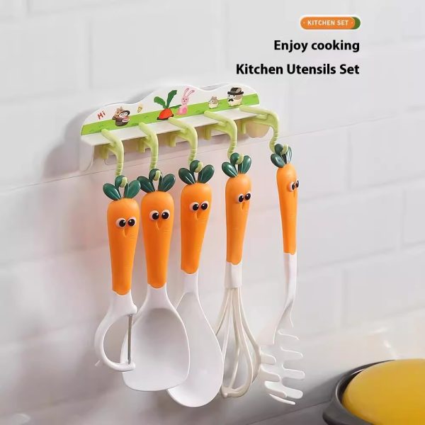 Carrot Kitchen Tools Suit With Storage Hook - Image 9