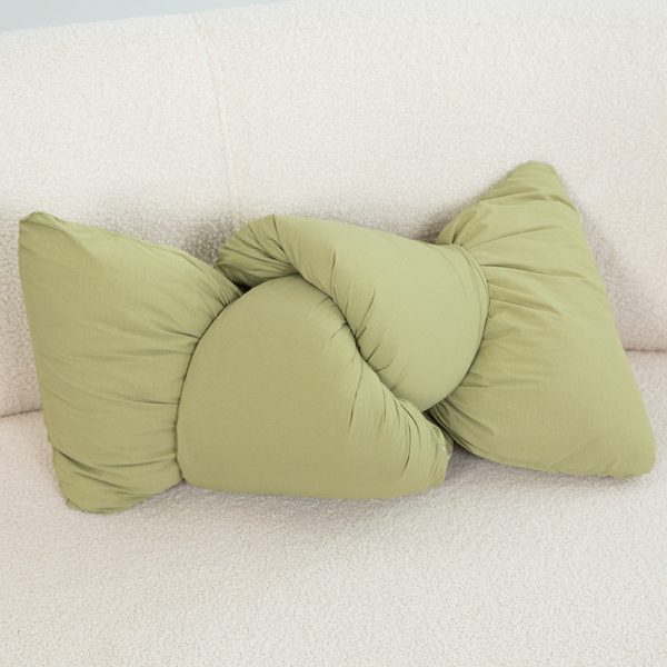 Inn Bedroom  Bedside Living Room Knotted Shaped Pillows - Image 3