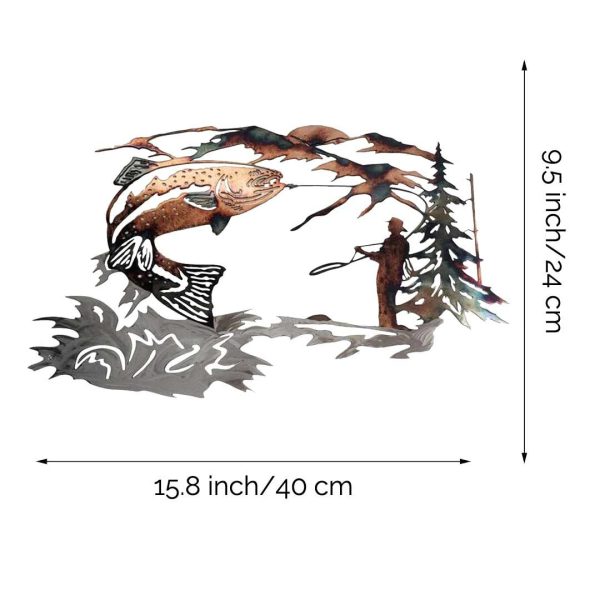 Home Decor Mallard Alloy Wall Art - Image 4