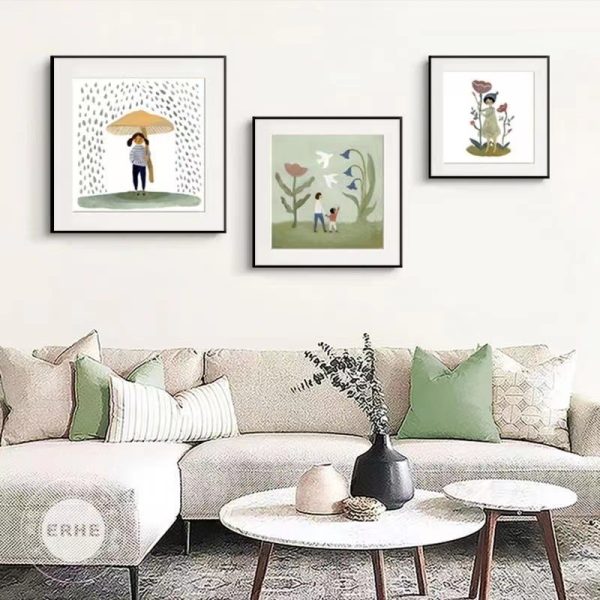 Warm Nordic Art Wall Decoration Painting - Image 5