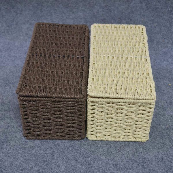 Straw Storage Box Desktop Storage Box - Image 2