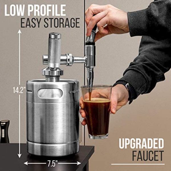 Nitrogen Coffee Machine Stainless Steel Coffee Barrel - Image 3