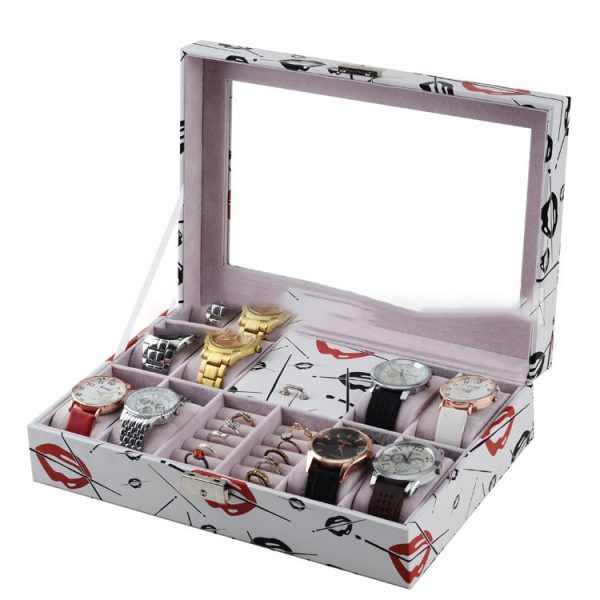 Women DIY Home Storage Desk Case Makeup Organizer Box - Image 4
