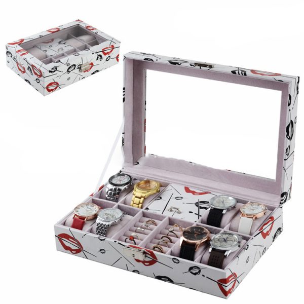 Women DIY Home Storage Desk Case Makeup Organizer Box - Image 2
