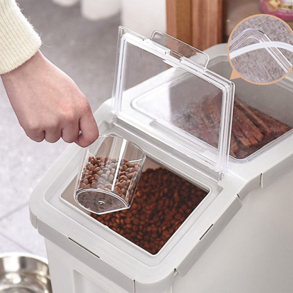 Moisture-proof Storage Box Storage Tank Pet Food Storage Bucket - Image 3