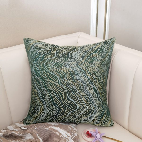 Decorative Cushions Cover 45X45 Pillow Case Nordic Throw Sofa Velvet Blue Cushion Garden Pillows Decor Home Room Outdoor Fabric - Image 2