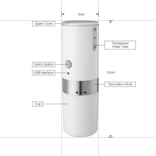 200ml Best Mini Coffee Machine - Image 2
