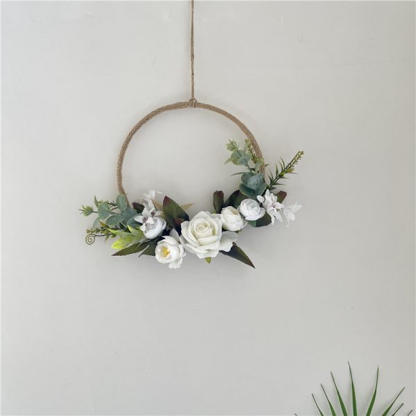Wall Decor Room Wall Hanging Rose Garland - Image 6
