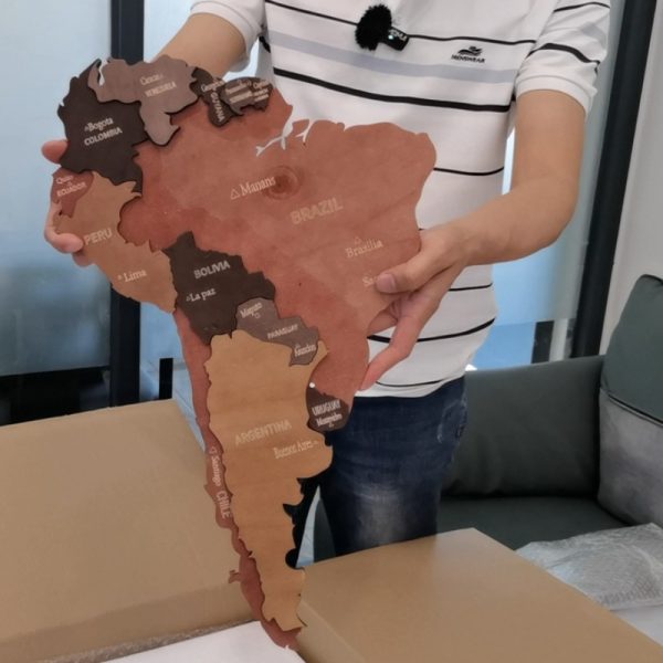 3D World Map Wall Art Large Wall Decoration - Image 10