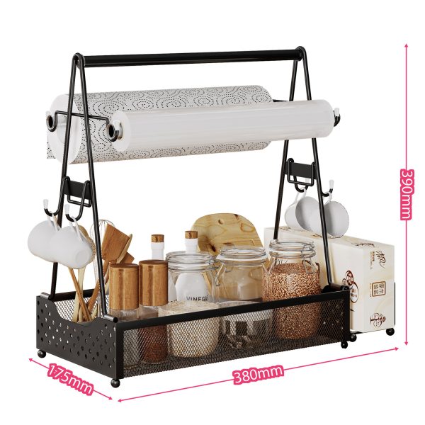 Basket Seasoning Rack Metal Storage Storage Basket - Image 7