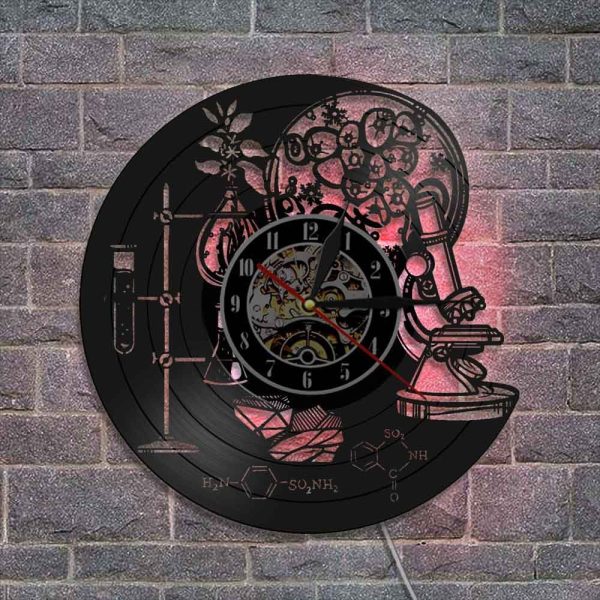 Modern Minimalist Vinyl Wall Art Wall Clock - Image 4