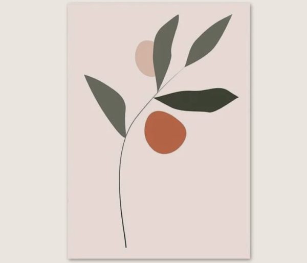 Simple Modern Canvas Wall Art Frameless - Image 3