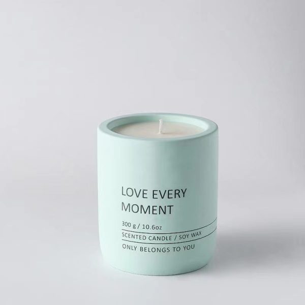 Creative Ceramic Cup Essential Oil Aromatherapy Candles - Image 3