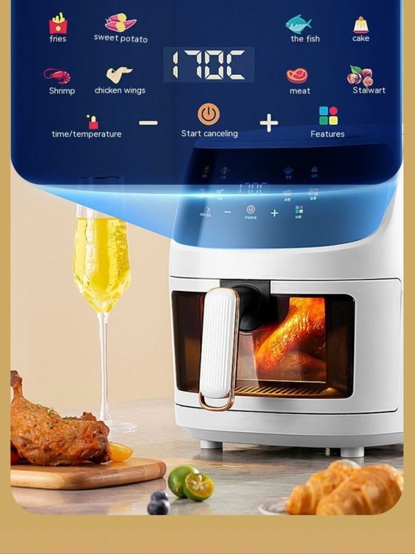 Home Intelligent Large Capacity Visual Multifunctional Air Fryer - Image 7