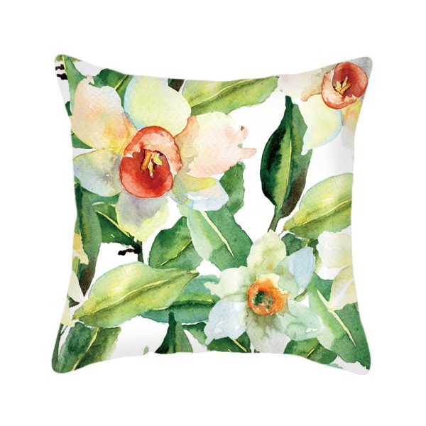 Pillow Waist Rest Pillow Cover Nordic Style Simple Sofa Back Cover Can Be Pillow Cover