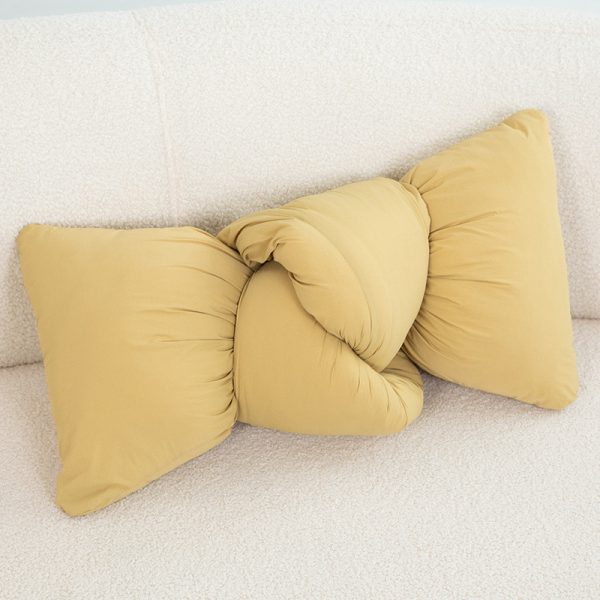 Inn Bedroom  Bedside Living Room Knotted Shaped Pillows - Image 2
