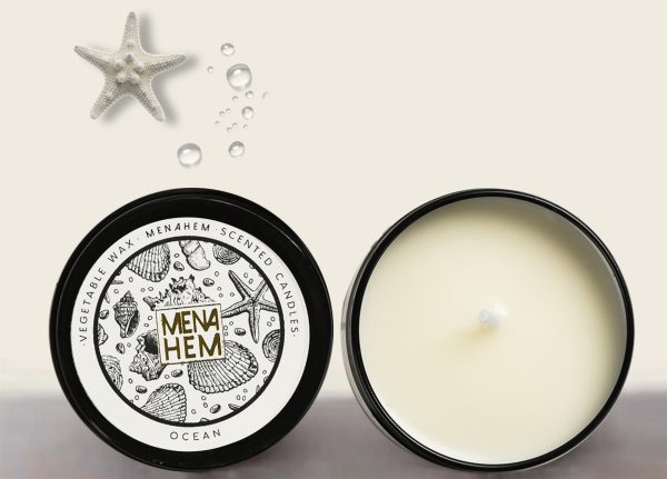 Black Tin Cans Aromatic Candles Smokeless - Image 4