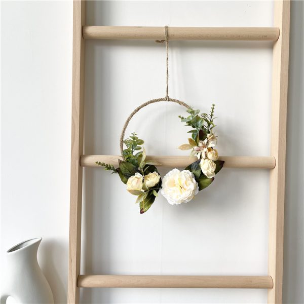 Wall Decor Room Wall Hanging Rose Garland - Image 2
