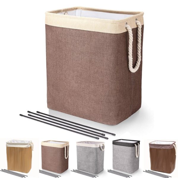 Foldable Dirty Clothes Hamper Storage Clothes Storage Fabric Storage Bucket - Image 2