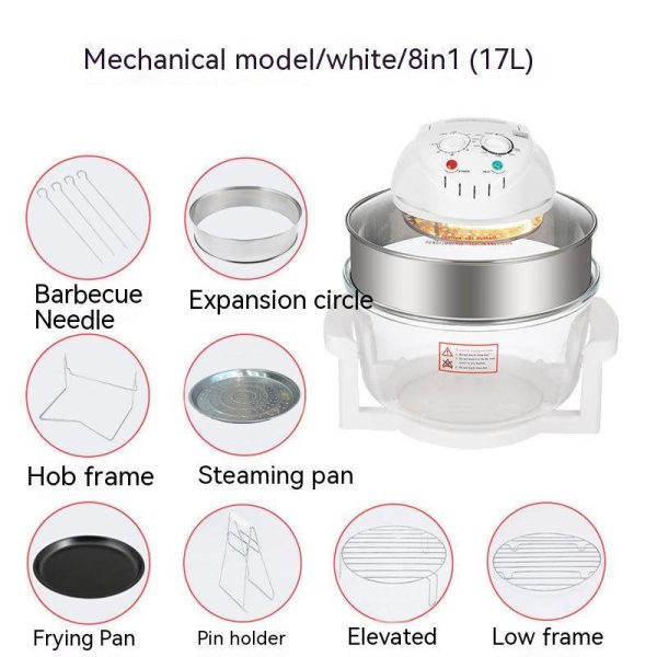 Glass Visual Air Fryer Convection Oven - Image 2