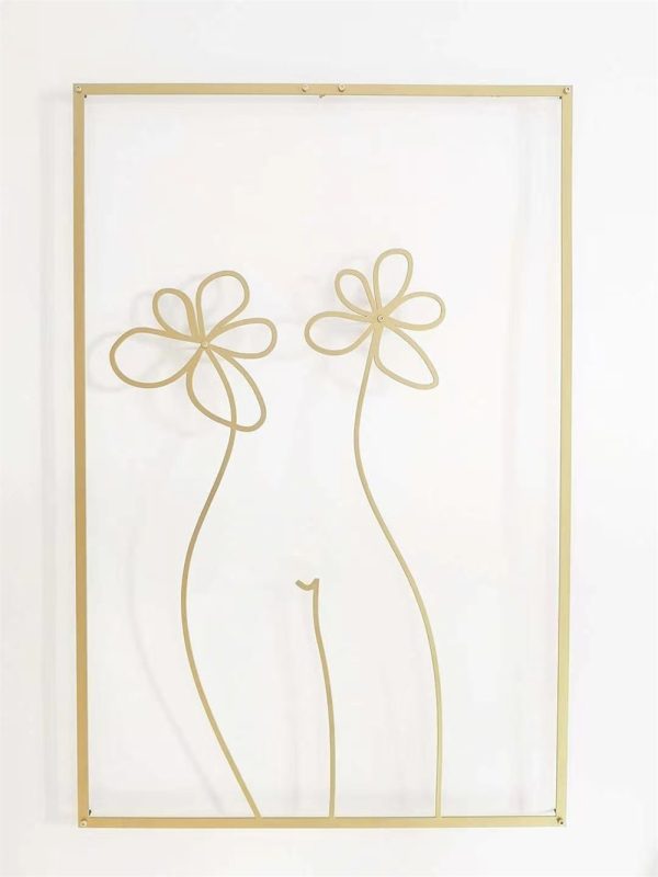 Female Line Art Acrylic Wall Decoration - Image 6