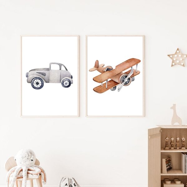 HD Spray Painting Bedroom Wall Art - Image 2