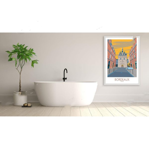 Bordeaux Tourist Poster, France, Wall Art - Image 5