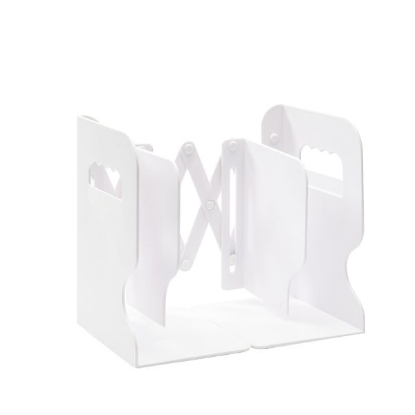 Retractable Bookends For Shelves Book Support Stand Adjustable Bookshelf With Pen Holder Desk Organizer Office Accessories - Image 8