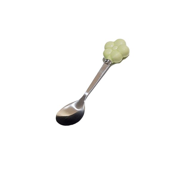 Creative SUNFLOWER Stainless Steel Fruit Fork Ceramic Storage Tank Kitchen Gadgets - Image 10