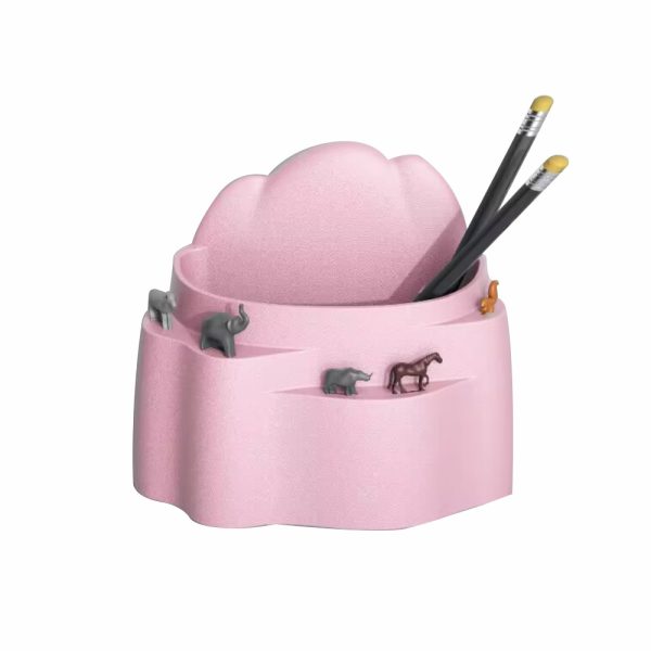 Mountain Shape Desktop Stationery Storage Box Pen Holder - Creative Pen Container, Desk Organizer, Office Supplies Organizer, Pencil Holder, Desk Accessories, Office Decor, Creative Stationery Organiz - Image 3