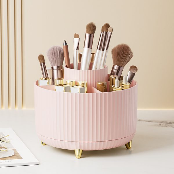 Desktop Swivel Makeup Brush Organizer - Image 6