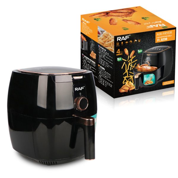 Smart Touch Screen Large Capacity French Fries Machine Air Fryer - Image 3