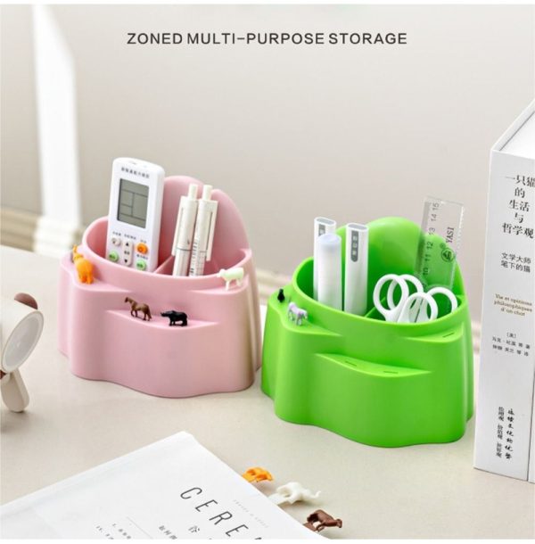 Mountain Shape Desktop Stationery Storage Box Pen Holder - Creative Pen Container, Desk Organizer, Office Supplies Organizer, Pencil Holder, Desk Accessories, Office Decor, Creative Stationery Organiz - Image 5