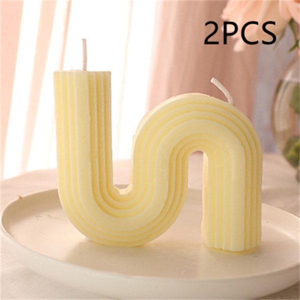 Fashion Art Geometric Handmade Aromatherapy Candles - Image 2