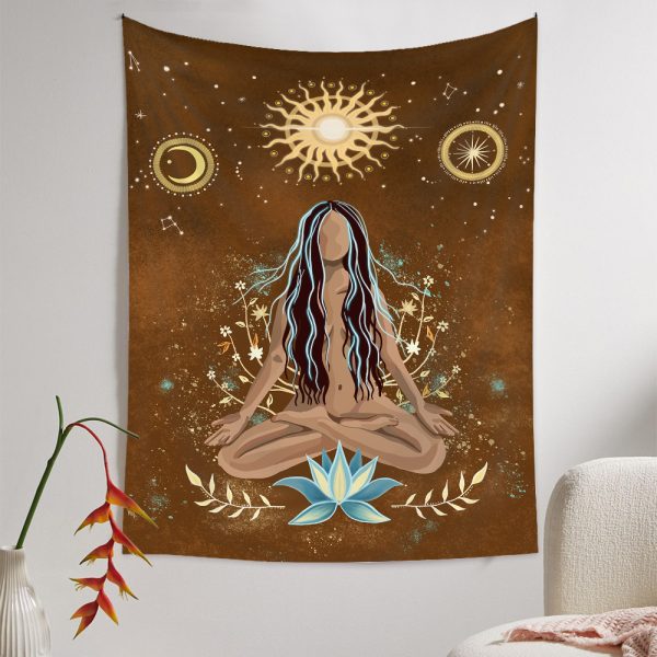 Bohemian Tapestry Room  Background Wall Decor - Image 4