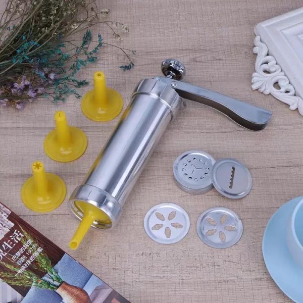 Household Cookie Mold Cream Pattern Mounting Device Gift Box Kitchen Gadgets - Image 4