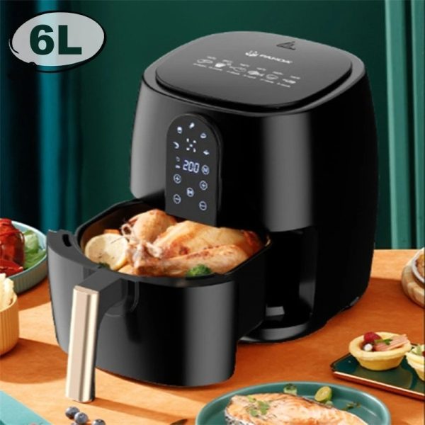 Home Fashion Simple Touch Screen Air Fryer - Image 2