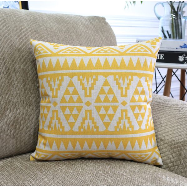 Nordic Color Geometric Throw Pillows - Image 3