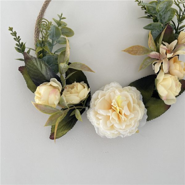Wall Decor Room Wall Hanging Rose Garland - Image 3
