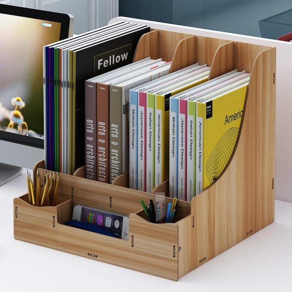 Office Desk Surface Panel Organizer Folder Storage Box Drawer - Image 6