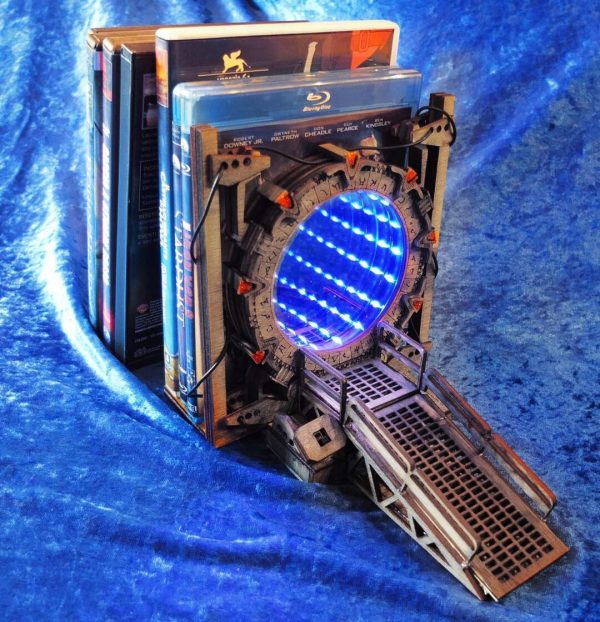DIY Galaxy Bookends Decorative Modern Desk Organizer and Book Display Stand