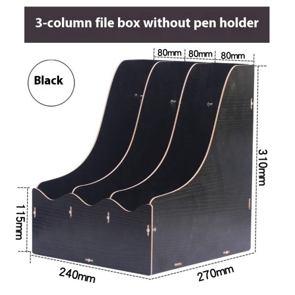 Office Desk Surface Panel Organizer Folder Storage Box Drawer - Image 10