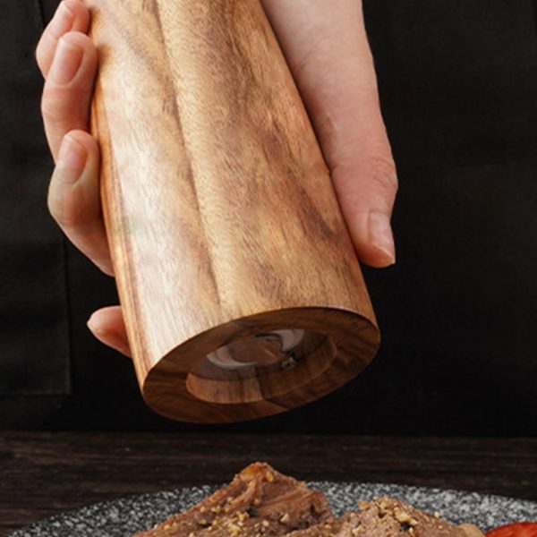 Grinder Round Head Wood Kitchen Tools - Image 4