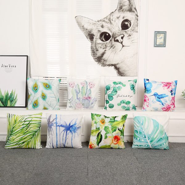 Pillow Waist Rest Pillow Cover Nordic Style Simple Sofa Back Cover Can Be Pillow Cover - Image 3