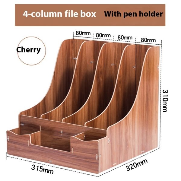 Office Desk Surface Panel Organizer Folder Storage Box Drawer - Image 3