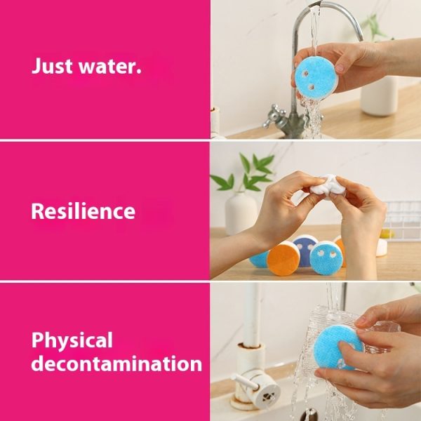 Kitchen Washing Bowl Decontamination Household Spong Mop Cleaning Bar - Image 8