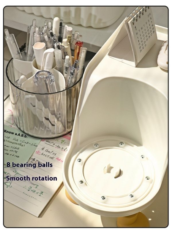 Desktop Storage Box Rotating Storage Rack - Image 3