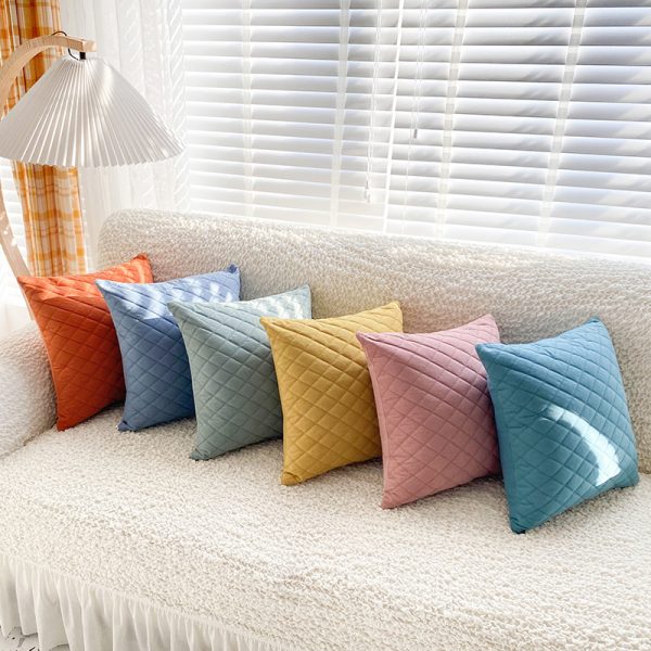 Living Room Home Pillows With Fabric Art Velvet Cushions - Image 3